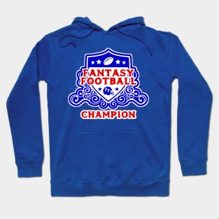 Fantasy Football Champion Shield Hoodie